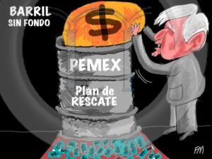 Entre 2019 y 2024 el Gobierno Federal ha apoyado a Pemex con 1.73 billones de pesos