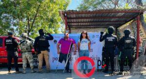 Catea Fiscalía estatal dos inmuebles en el Tianguis Limonero de Múgica; hay tres detenidos