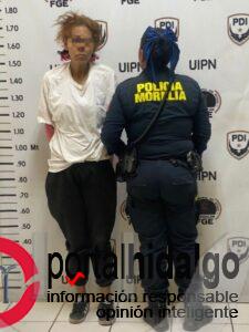 Policía Morelia detiene a mujer por delitos contra la salud en Los Girasoles