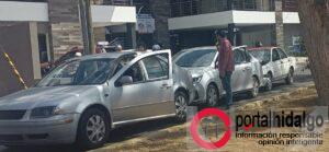 Se registra choque múltiple por alcance en el Libramiento Sur de Morelia