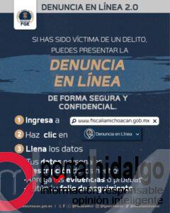 Denuncia en Línea 2.0 ya concentra el 30% de las que recibe la Fiscal+ia General del Estado, asegura Carlos Torres Piña